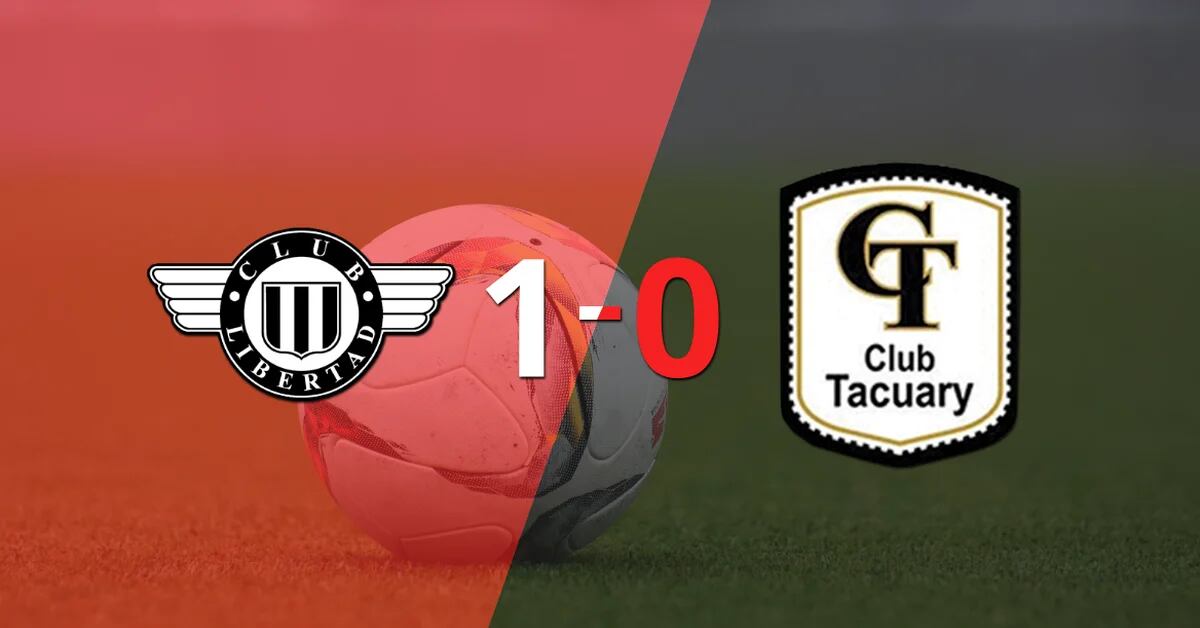 Libertad took advantage of their locality and beat Tacuary