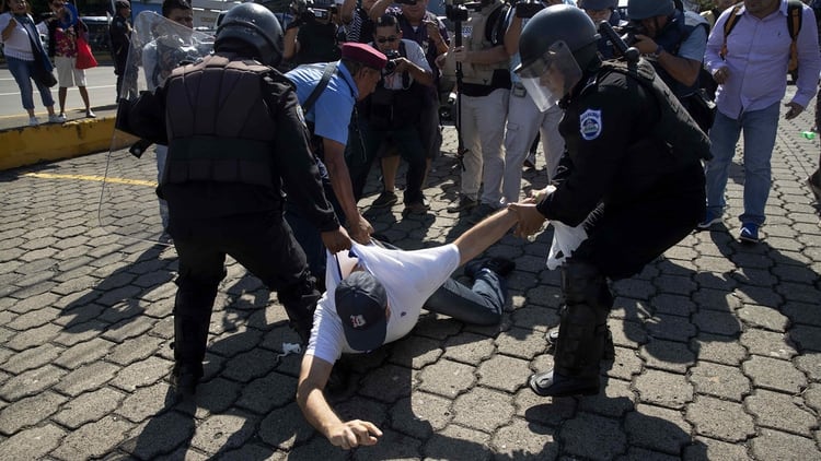 El régimen de Ortega ha reprimido las protestas en Nicaragua (EFE)