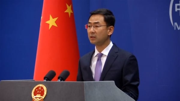 Geng Shuang, portavoz del ministerio exteriores de China (Reuters)