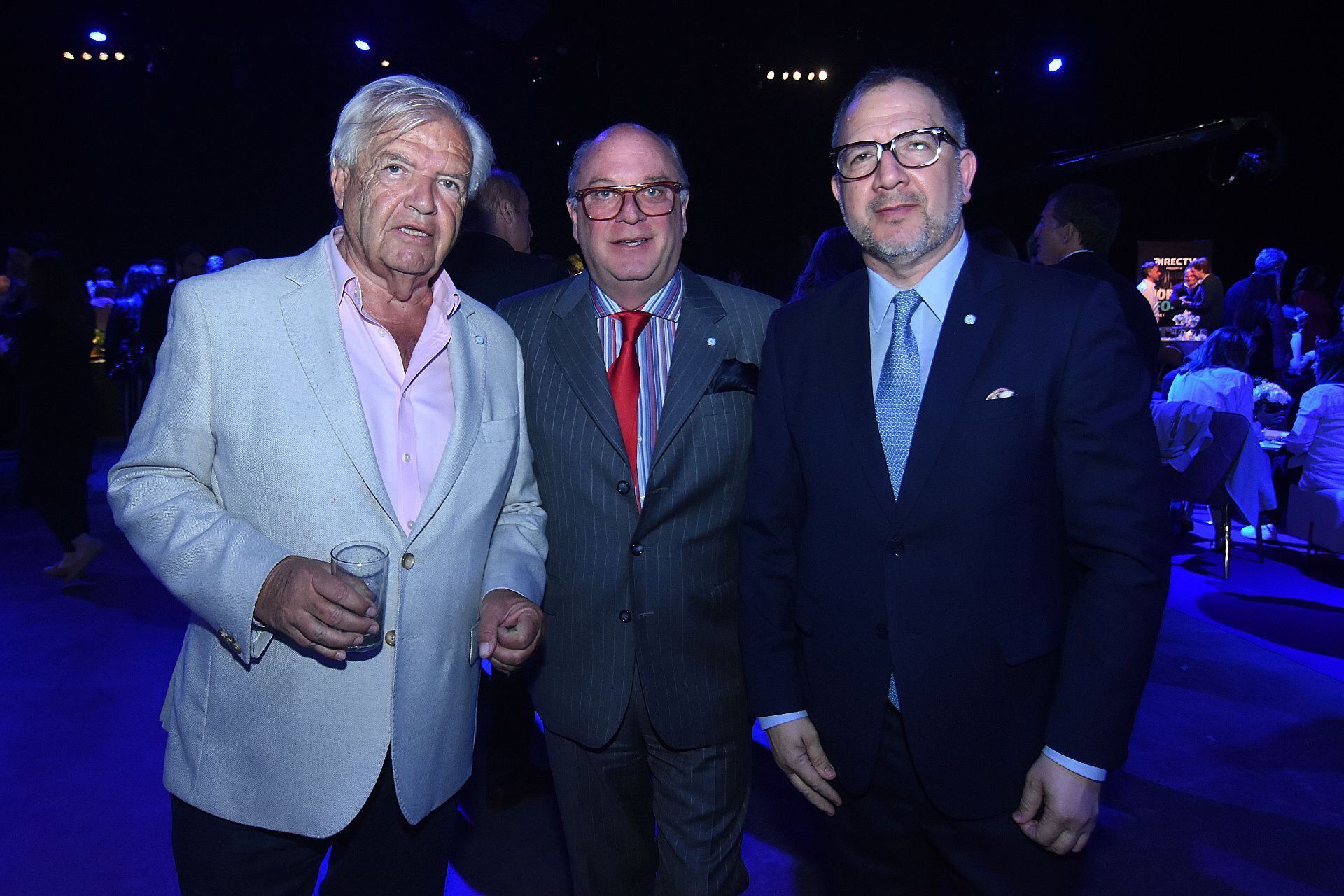 Luis Betnaza (Techint) junto al empresario Martín Cabrales y el vicepresidente de la Cámara de Diputados, Fabián Perechodnik 