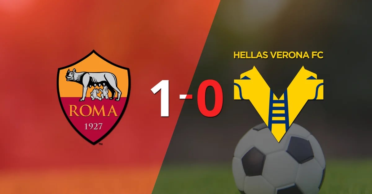 Hellas Verona couldn’t during their visit to Rome and fell 1-0
