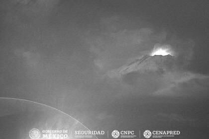 Volcán Popocatépetl (Foto: CENAPRED)