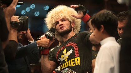 La última actuación de Khabib fue en septiembre de 2019 (Foto: Reuters)