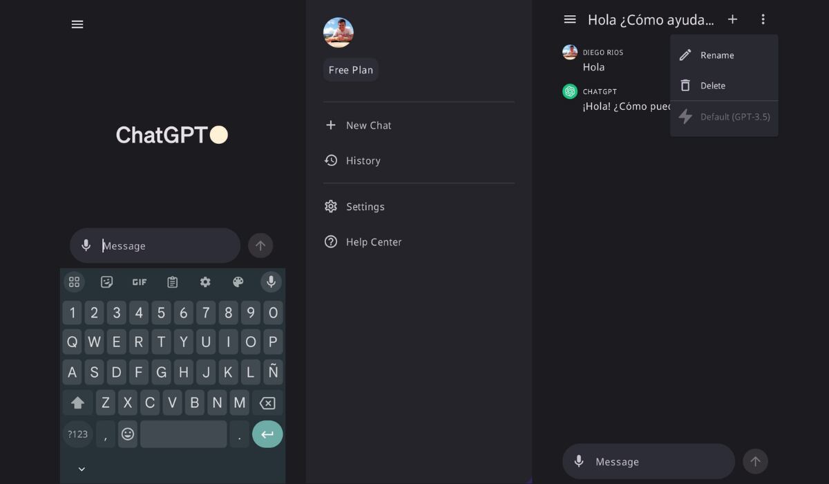 La versión de la IA para Android se puede descargar en Google Play Store.