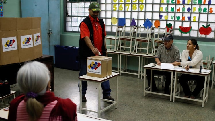 Imagen de las últimas elecciones en Venezuela