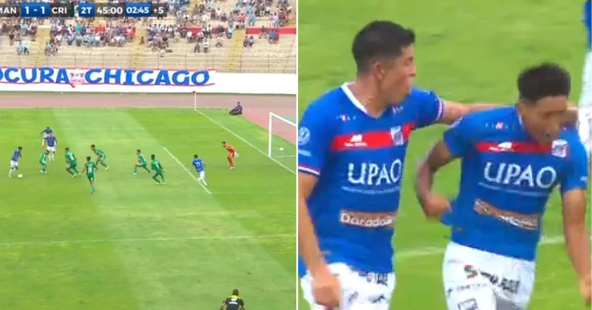 Carlos Mannucci’s agonizing goal prevented Sporting Cristal’s Ligue 1 win at Trujillo