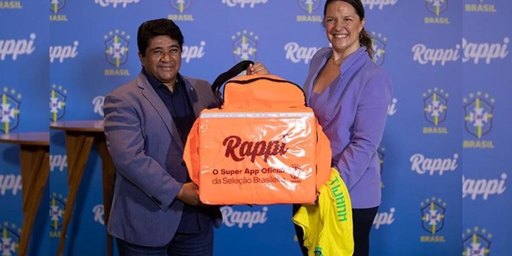 La empresa colombiana Rappi ahora es patrocinadora oficial de la selección brasileña