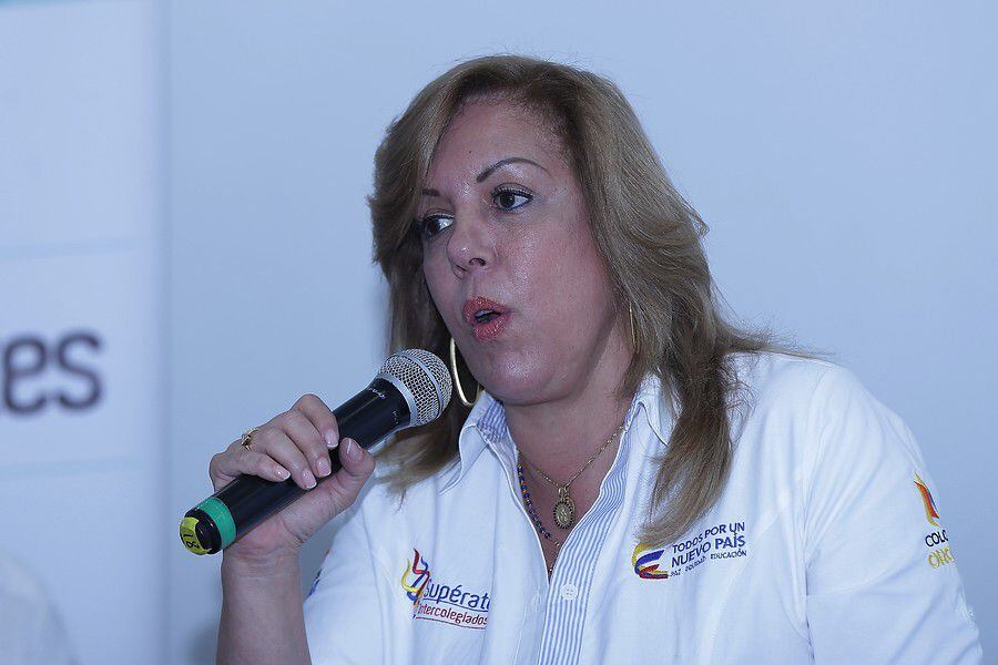 Entrega de los escenarios de los XVIII Juegos Bolivarianos. En la foto: Clara Luz Roldàn directora de Comedores.(Colprensa - Diego Pineda)