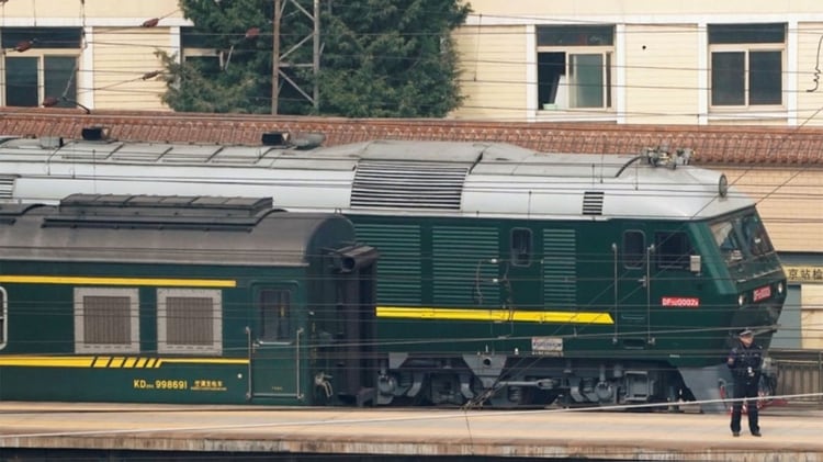 El misterioso tren verde en el que suelen movilizarse los líderes de Corea del Norte