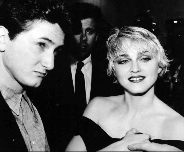 Sean Penn y Madonna formaron una de las parejas juveniles más famosas de los años 80 (AP)