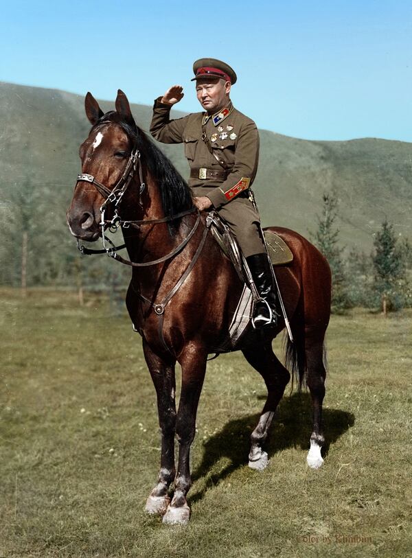 Khorloogiin Choibalsan, líder de la Mongolia comunista