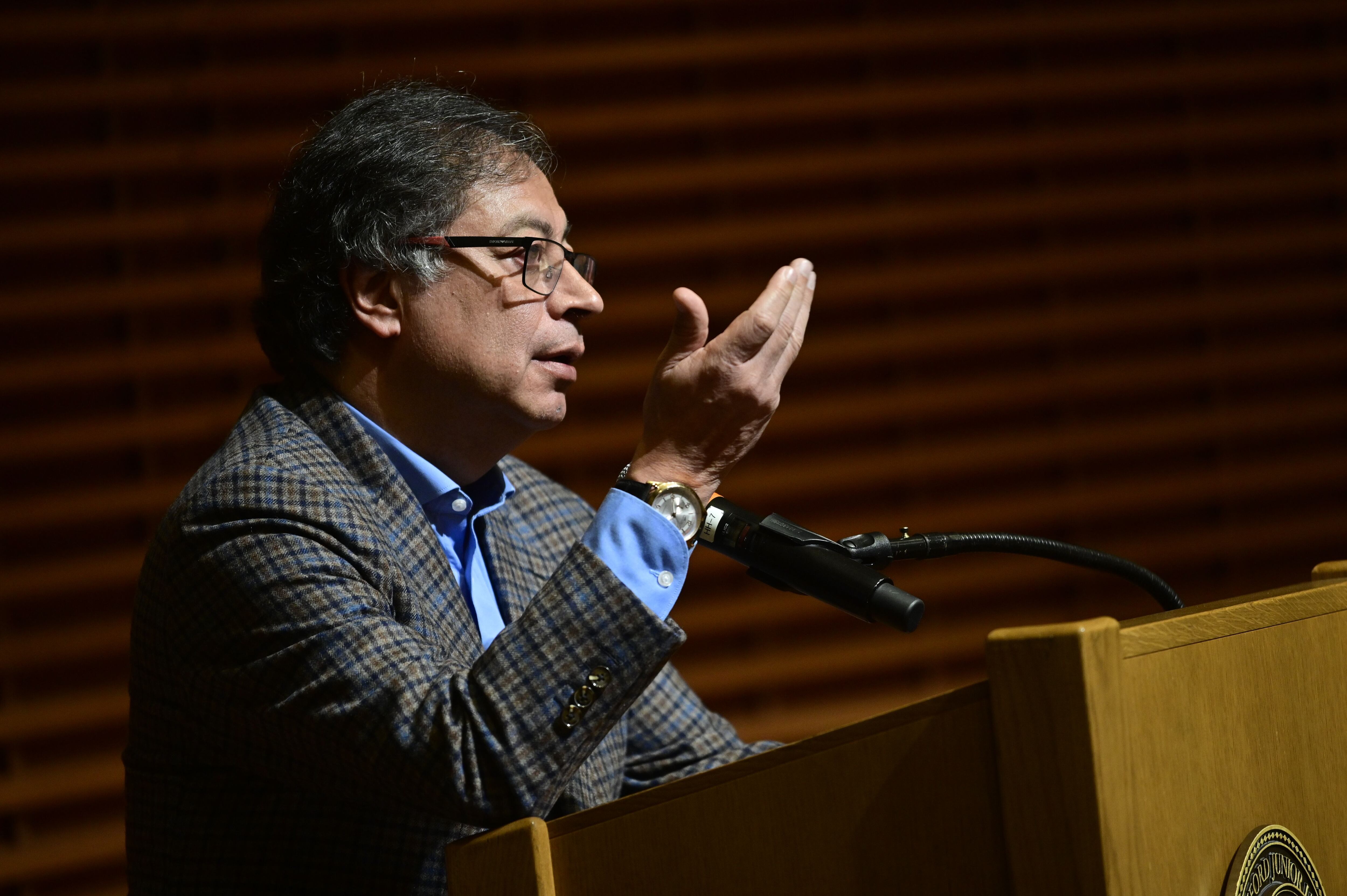 El presidente de la República centró su discurso en la crisis climática, la economía mundial y la desigualdad en el mundo.Presidencia.