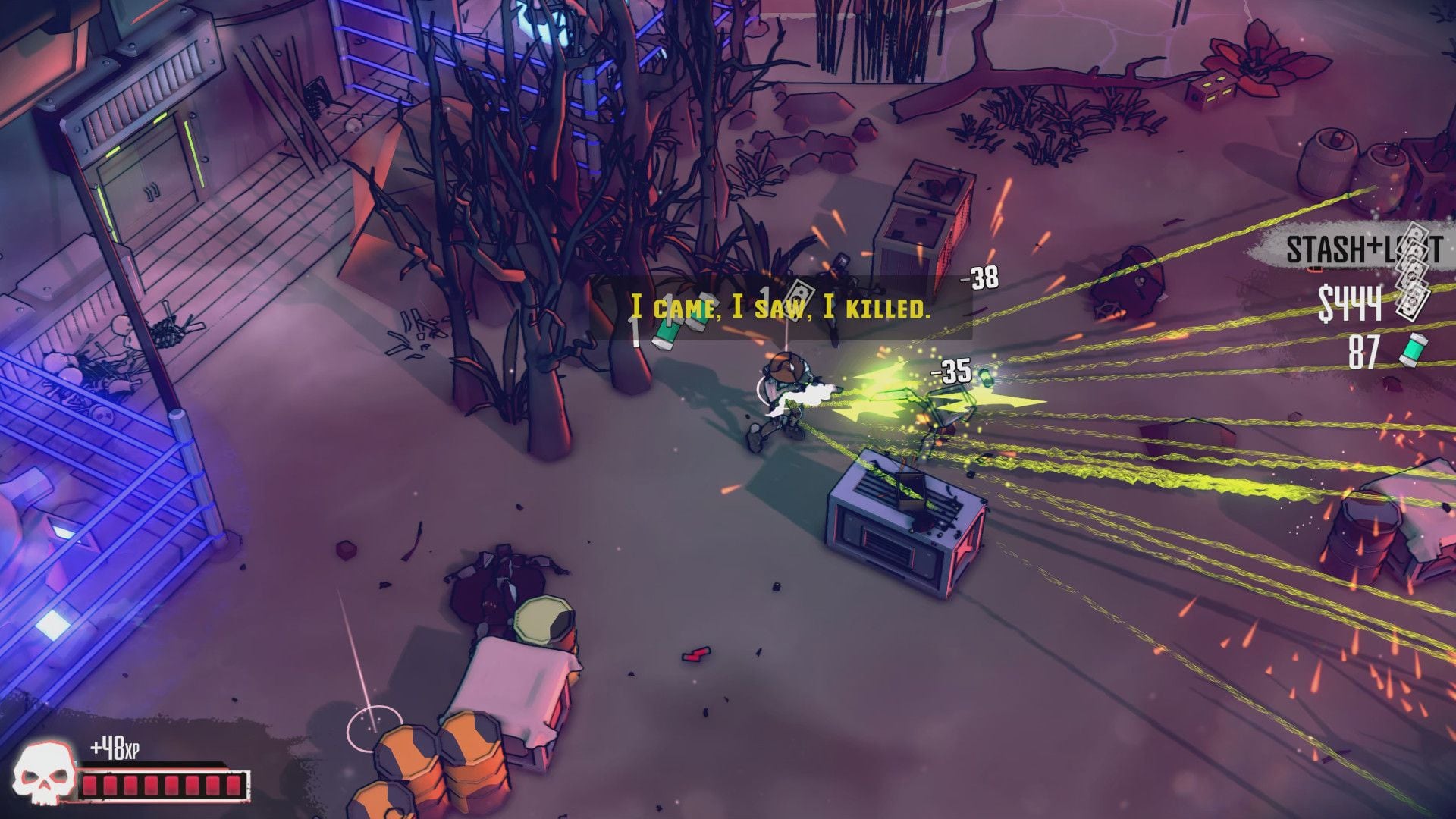 Dust & Neon presenta un lejano oeste post-apocalíptico.