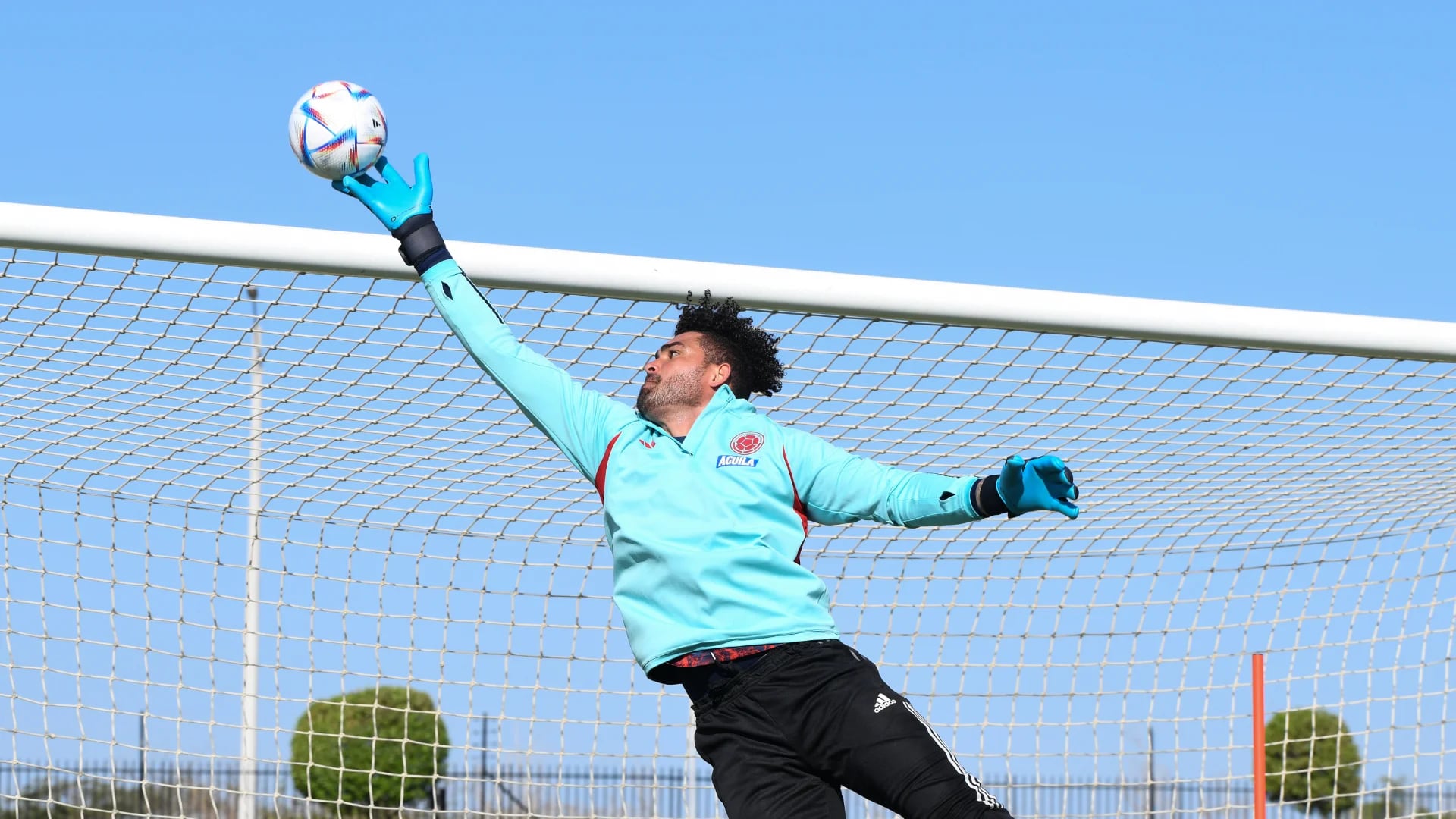 Goalkeeper Álvaro Montero is one of the Colombian soccer players who could be called up for dates 3 and 4 of the South American Qualifiers - FCF credit.