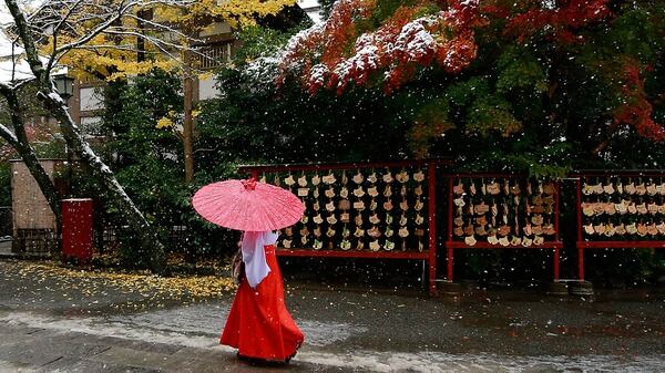 Japón tiene las estaciones del año bien marcadas (AP)