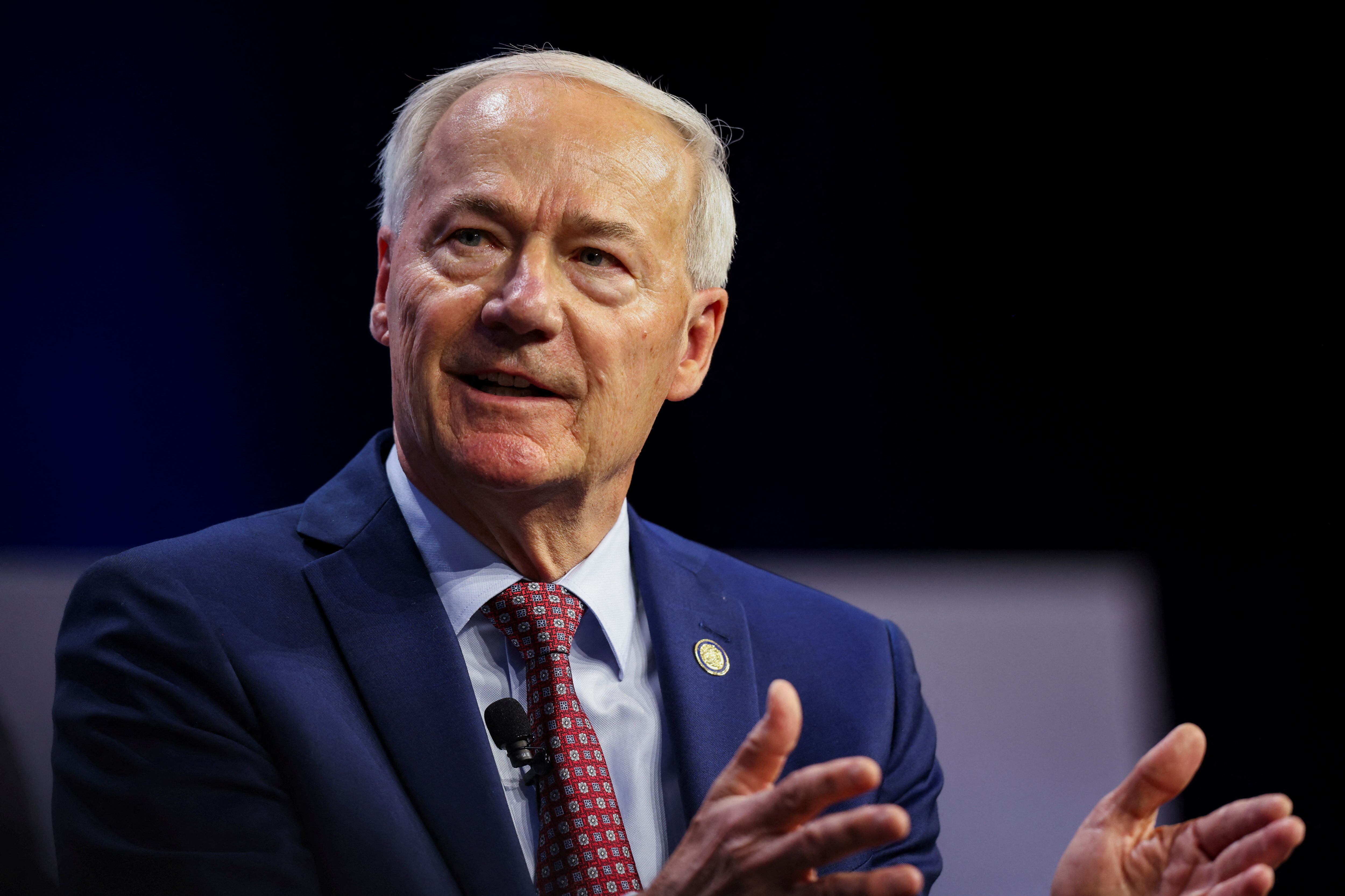 Asa Hutchinson, ex gobernador de Arkansas. (REUTERS)