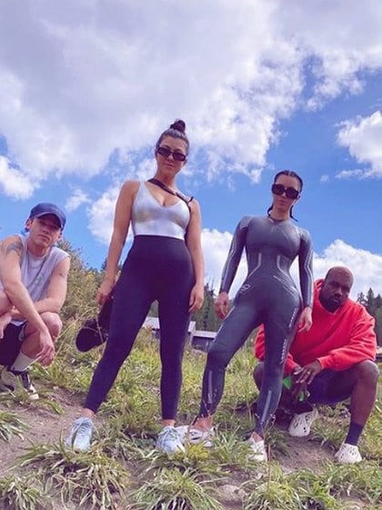 Kim Kardashian compartió fotos de su reciente viaje a Colorado (IG: kimkardashian)