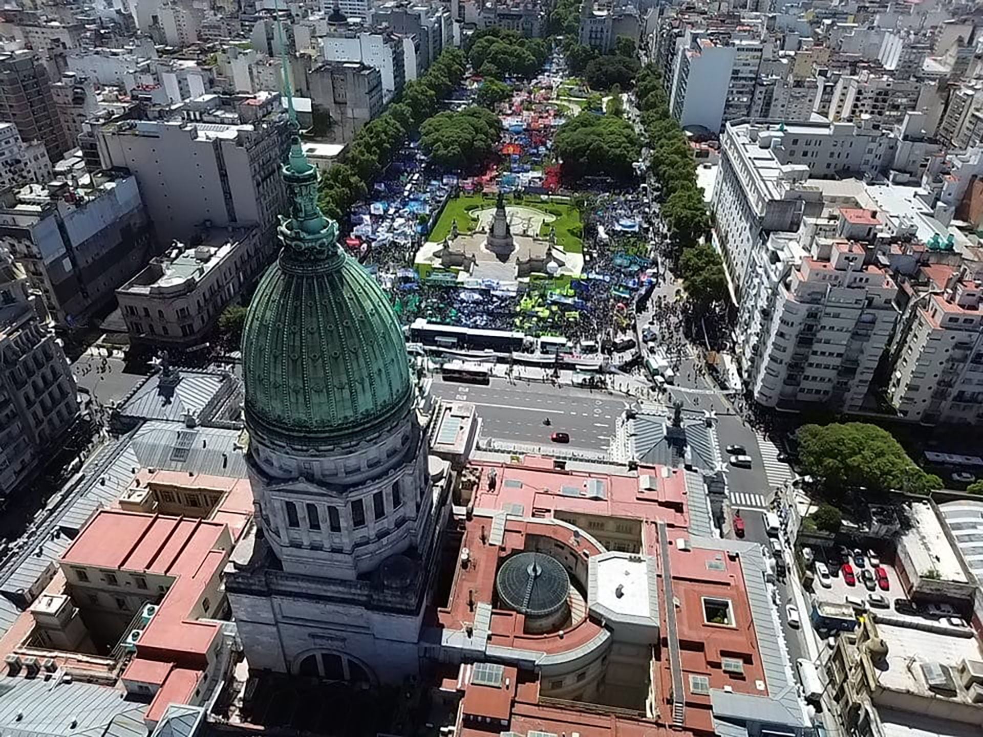 Drone - paro general de la CGT - 24E