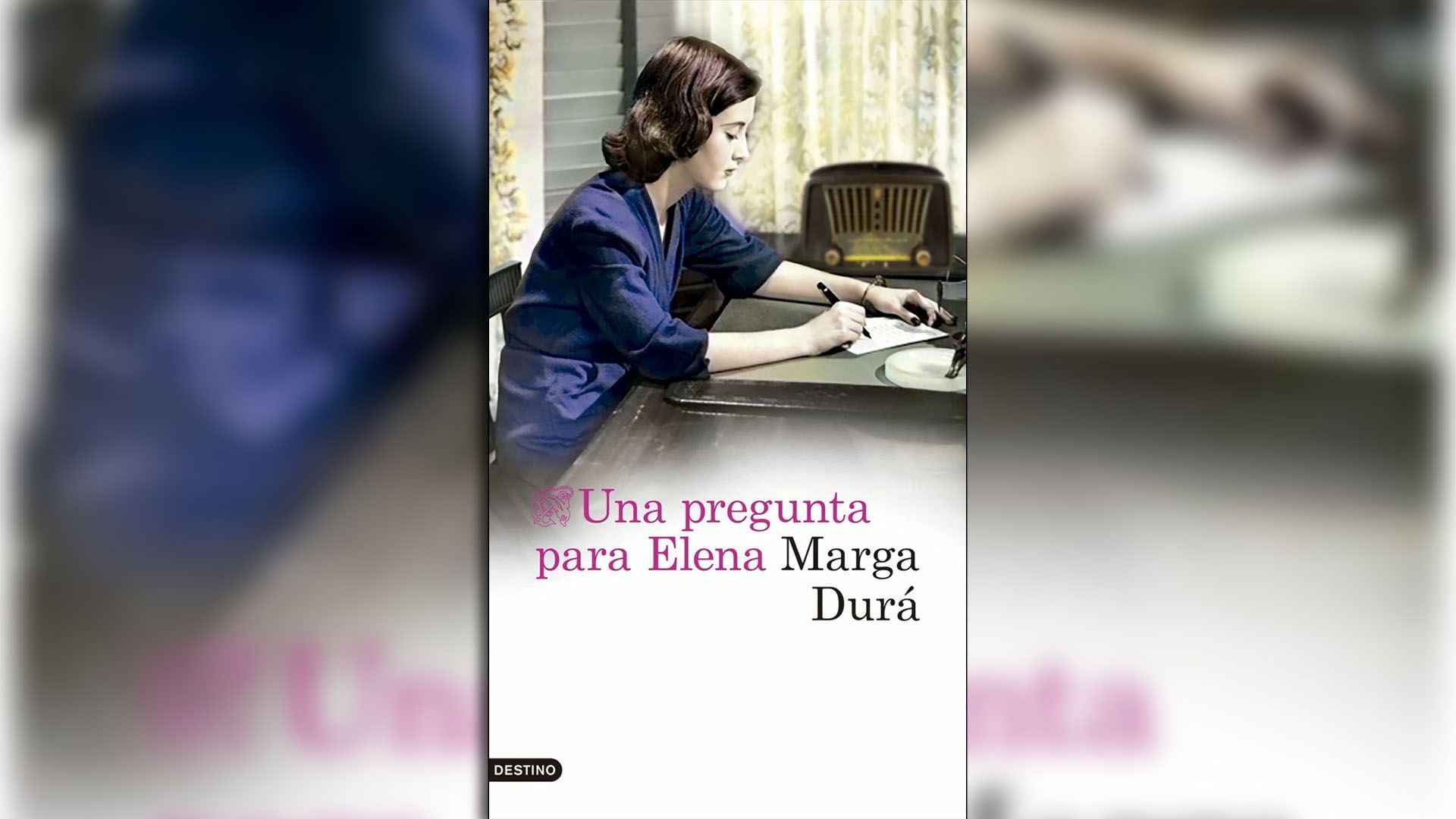 'A question for Elena', by Marga Durá (Destino)