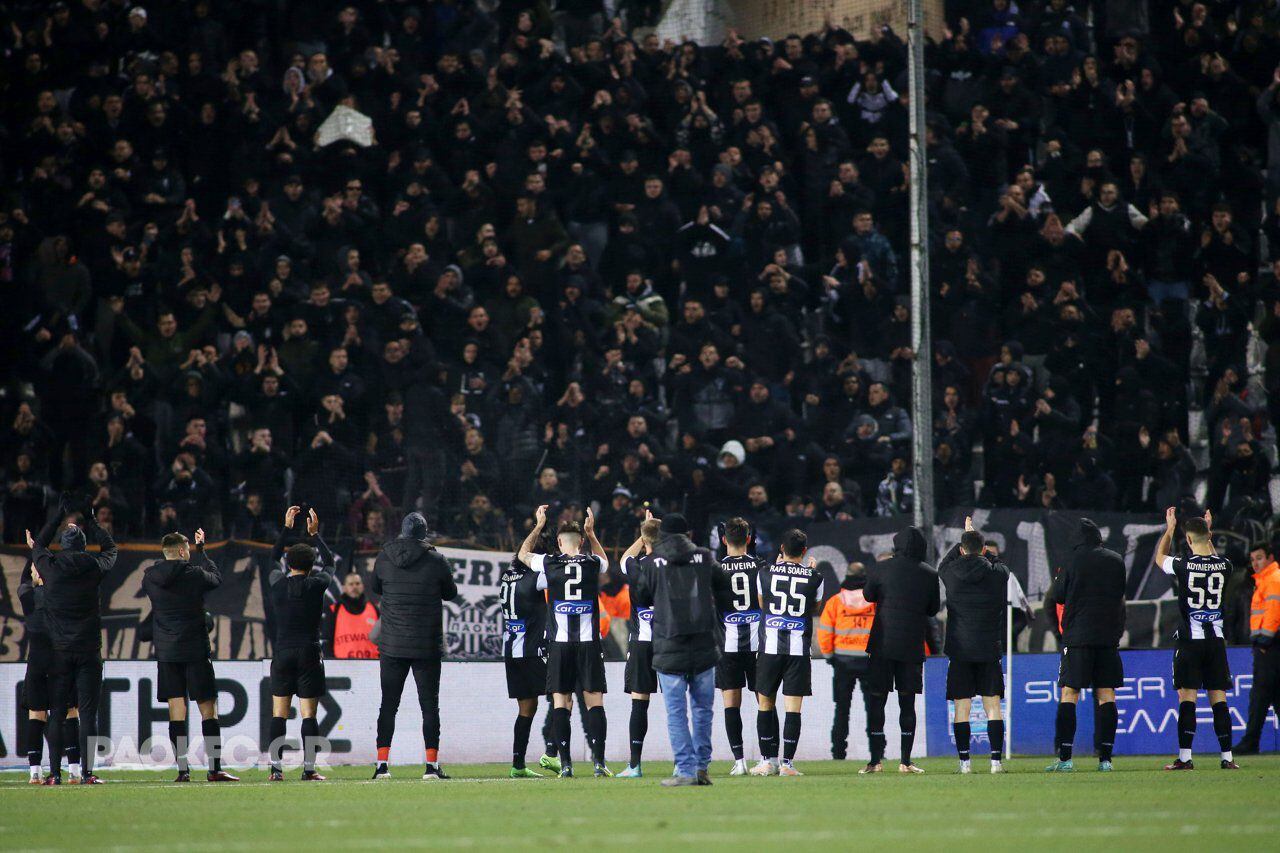 El equipo se enfrenta a Olympiacos en la Superliga de Grecia. @PAOK_FC - Twitter