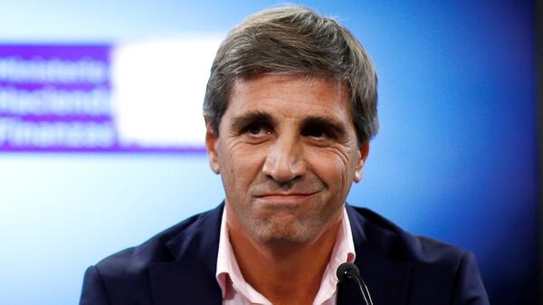 El presidente del Banco Central Luis Caputo(Foto: Reuters)