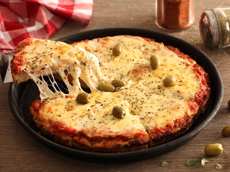 La pizza de muzzarella, un clÃ¡sico de Kentucky