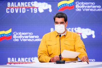 Nicolás Maduro anunció que Venezuela producirá la vacuna cubana Abdalá (EFE/ Prensa Miraflores)