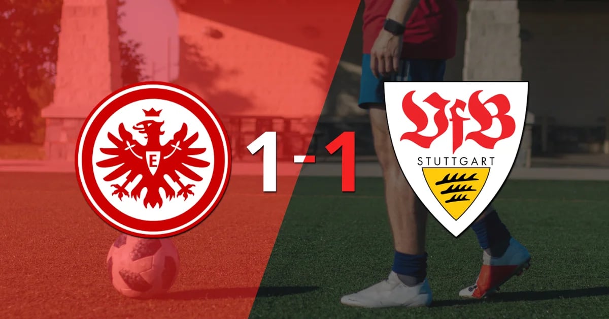 Eintracht Frankfurt and Stuttgart drew 1-1
