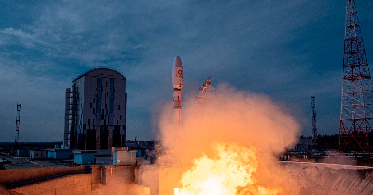 Russian rocket launches 36 satellites of British company OneWeb into orbit