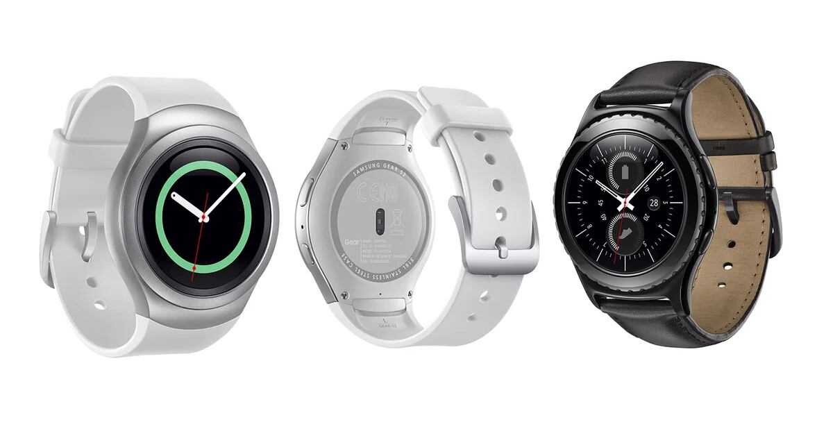 Gear S2, el reloj inteligente con pantalla circular de Samsung - Infobae