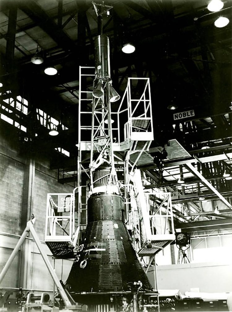 El Mercury fue la respuesta de Estados Unidos al impactante lanzamiento del Sputnik (NASA)