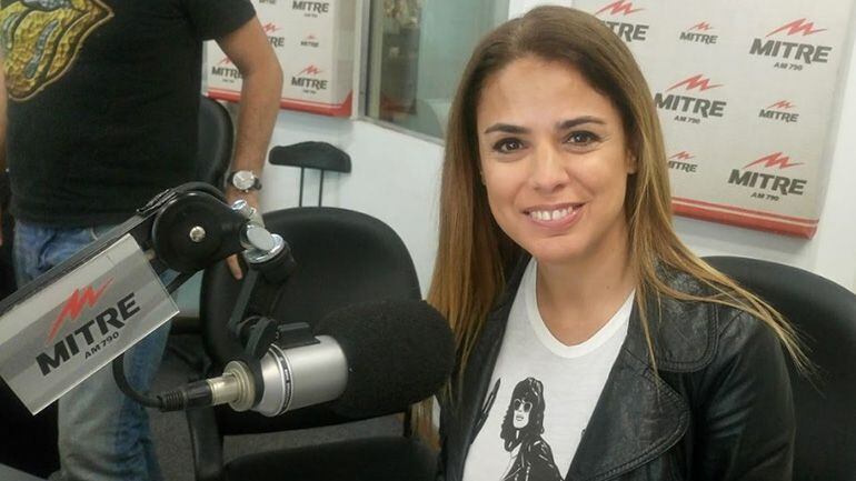Marina Calabró columnista de Jorge Lanata