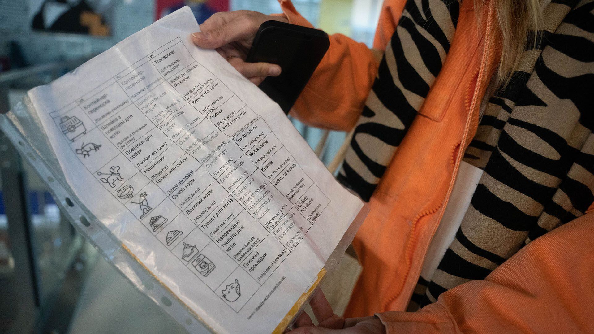 Ukrainian Refugees - Warsaw Train Terminal - 21/03/22