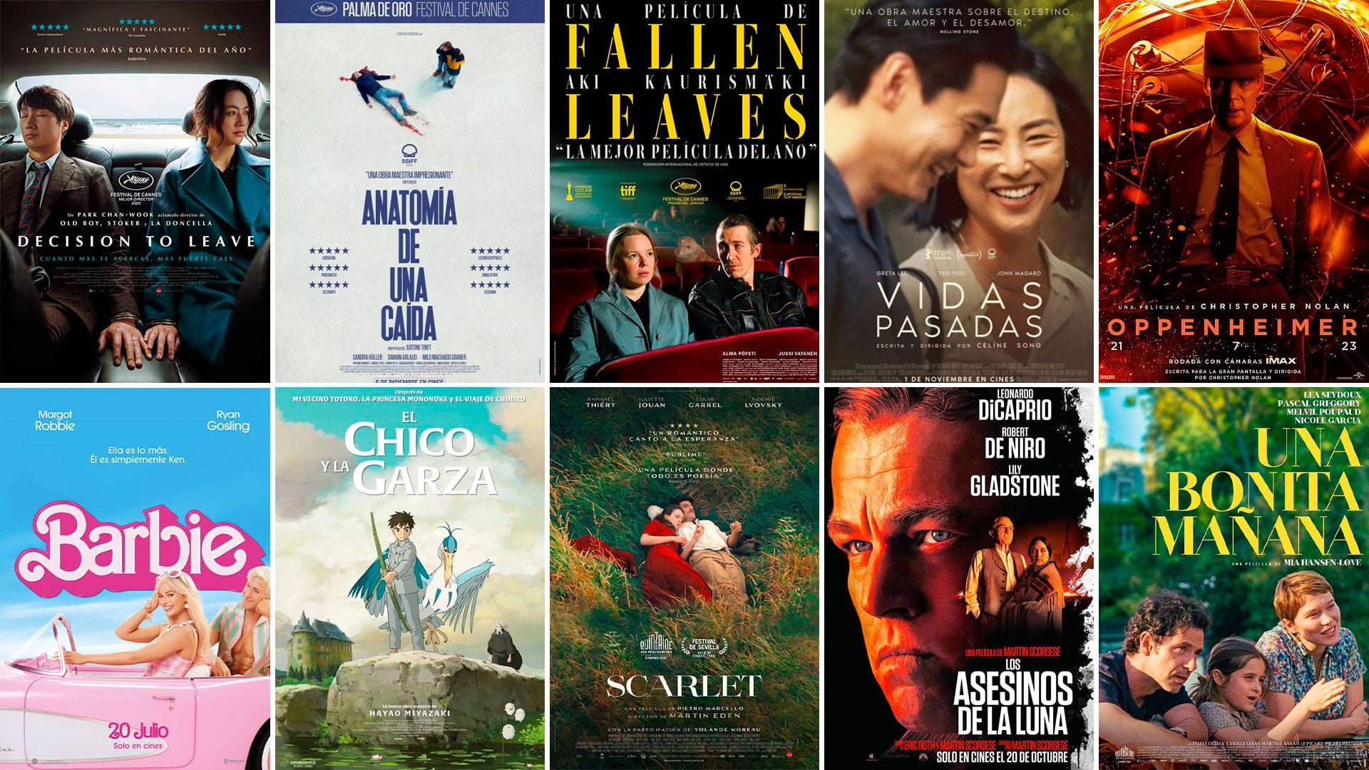 Las 10 mejores películas internacionales estrenadas en España en 2023: de  Scorsese a 'Barbie' y 'Oppenheimer', pasando por los hits del cine de autor  independiente - Infobae, image size:1920x1080