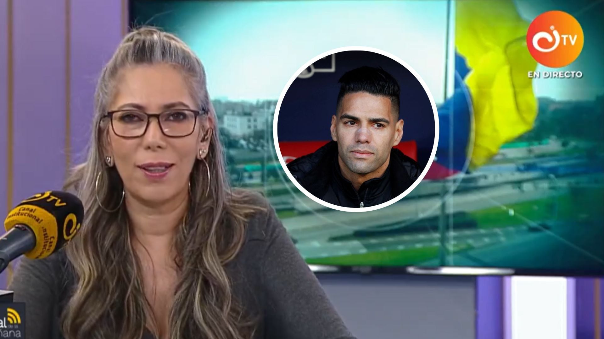 El futbolista ayudó a la presentadora a salvar su matrimonio - crédito Captura de pantalla/REUTERS/Susana