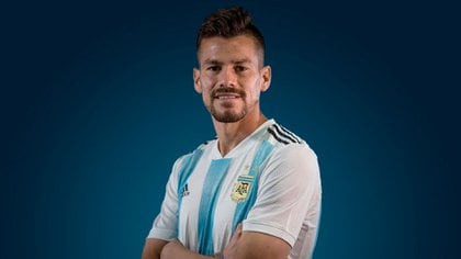 Gaston Jiménez de la selección argentina a Paraguay