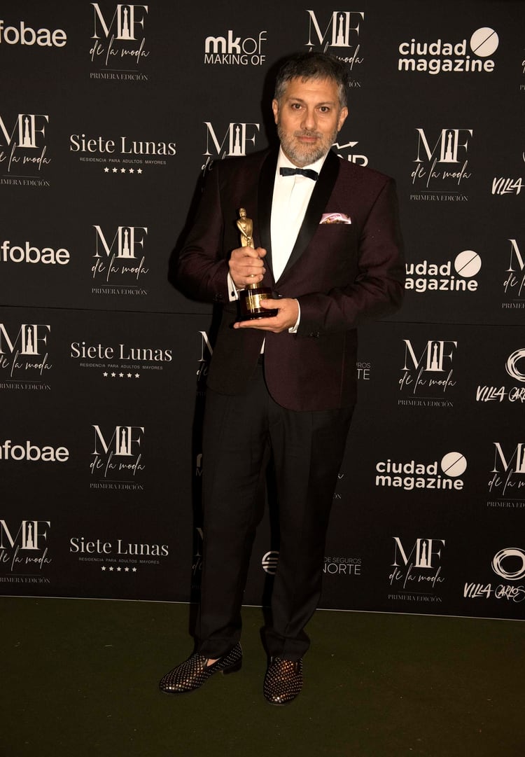 El productor Jorge León ganó como Mejor productor de Moda (Adrián Escandar)