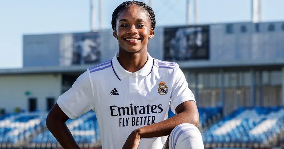 Linda Caicedo nearly scored a goal on her Real Madrid debut
