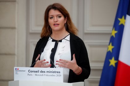 La ministra de ciudadanía de Francia, Marlène Schiappa. REUTERS/Charles Platiau/Pool