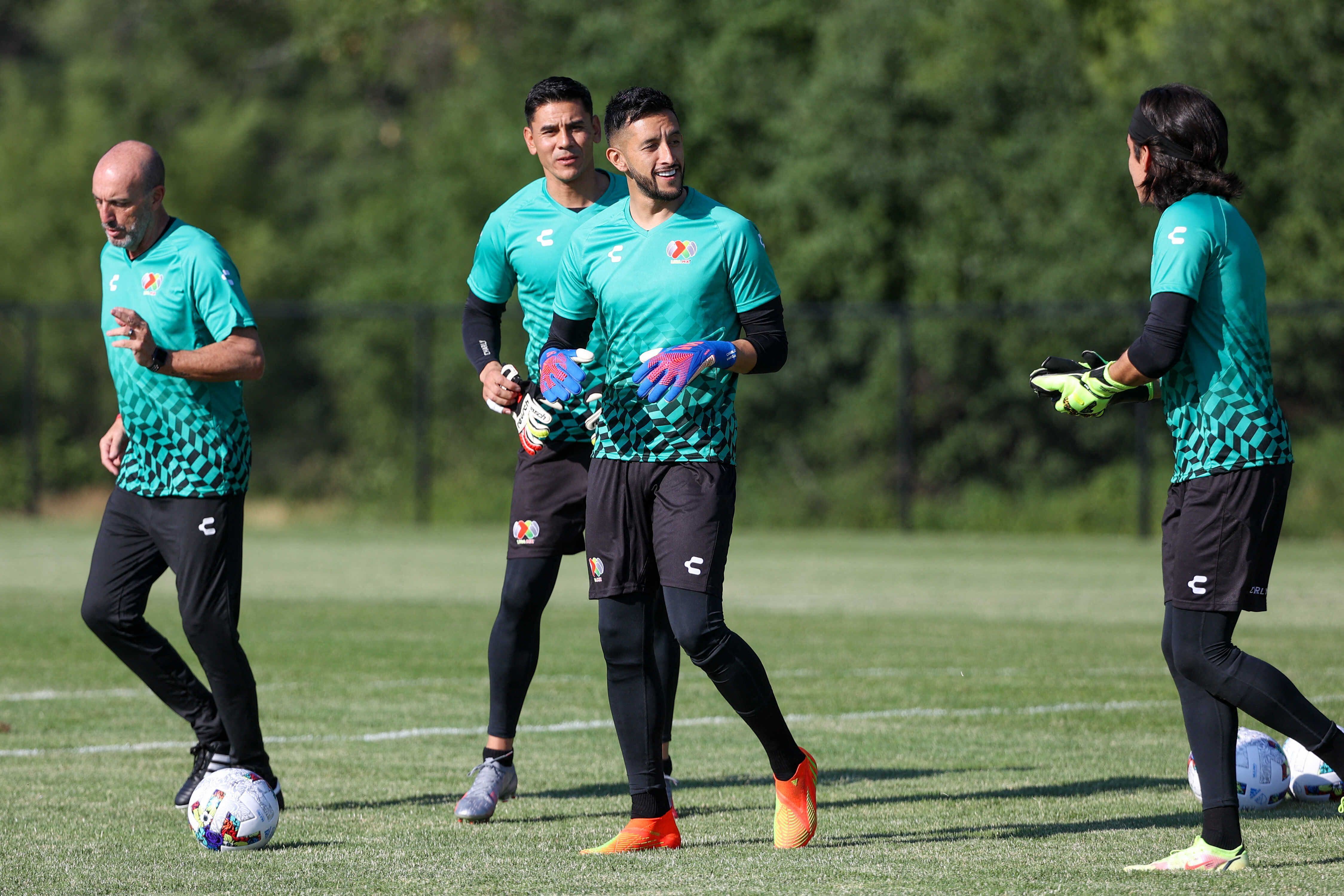 Entrenamientos previo al Juego de Estrellas 2022 entre la MLS y la Liga MX. Foto: Matt Krohn-USA TODAY Sports