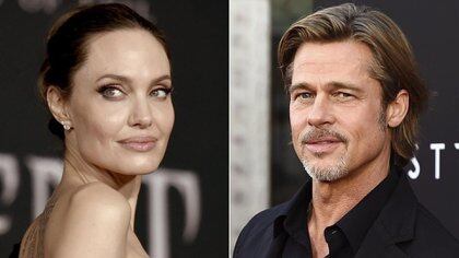 Treinta testigos para el interminable divorcio de Brad Pitt y Angelina Jolie (AP)