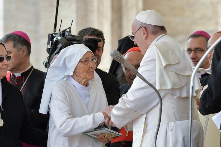 Maria Concetta Esu (Vatican Media/via REUTERS)