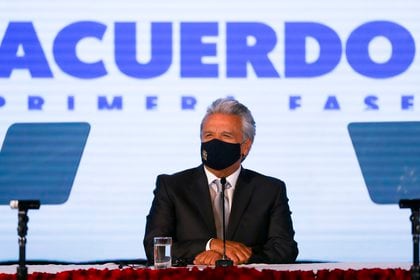 El presidente de Ecuador Lenín Moreno. EFE/José Jácome/Archivo

