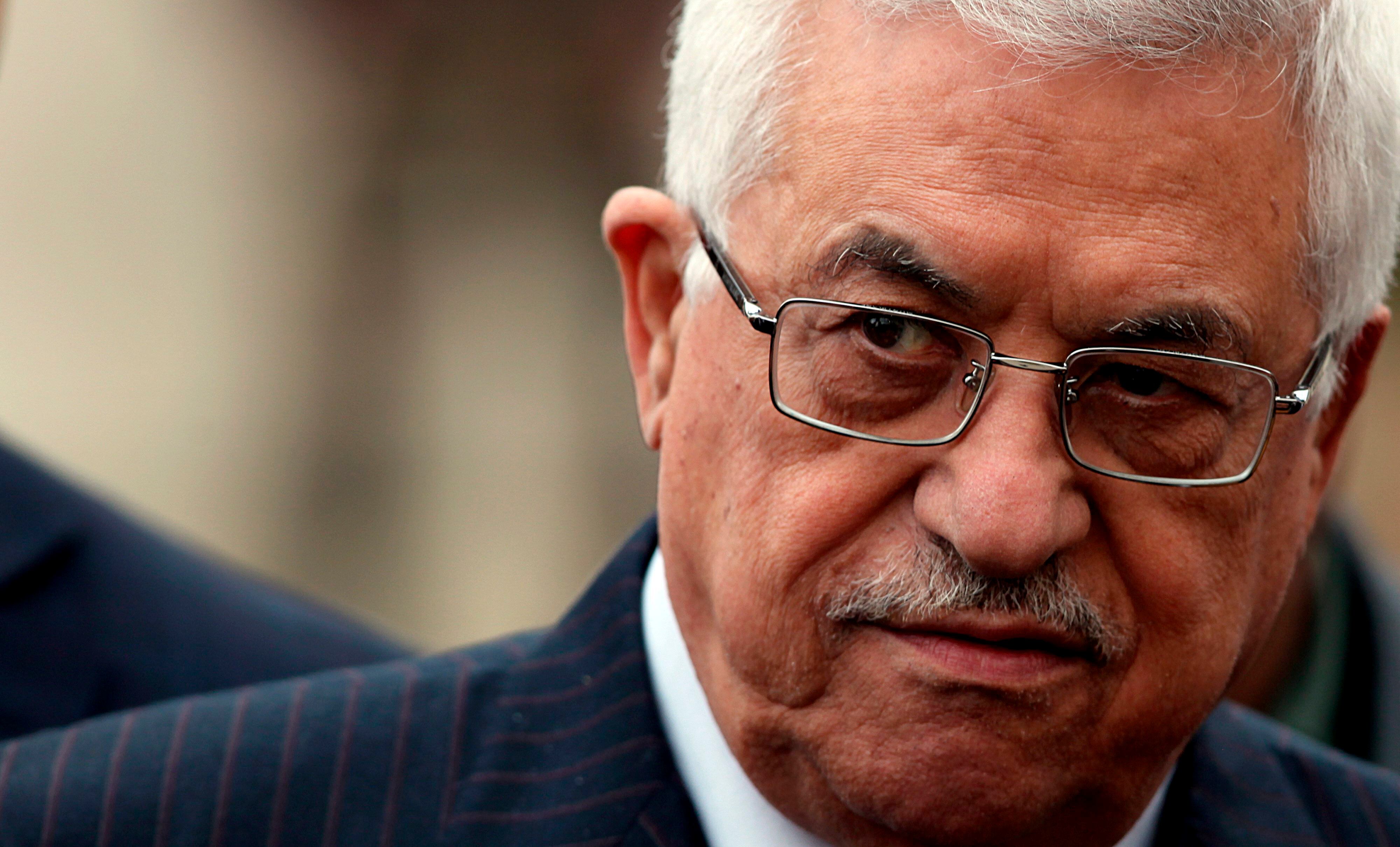 Según la Organización para la Liberación de Palestina (OLP), el jefe de la diplomacia estadounidense se reunirá en Amán con el presidente de la Autoridad Nacional Palestina (ANP), Mahmud Abás. (EFE/Atef Safadi)
