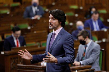 El primer ministro canadiense Justin Trudeau. Foto: REUTERS/Blair Gable