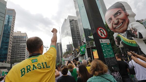 Bolsonaro cuenta con el apoyo de gran parte de la clase media.