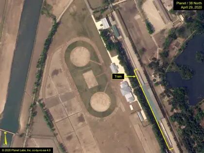 *TIEMBLA TRUMP*Imágenes satelitales identificaron movimientos de los yates de lujo que tiene Kim Jong-un en su complejo de Wonsan