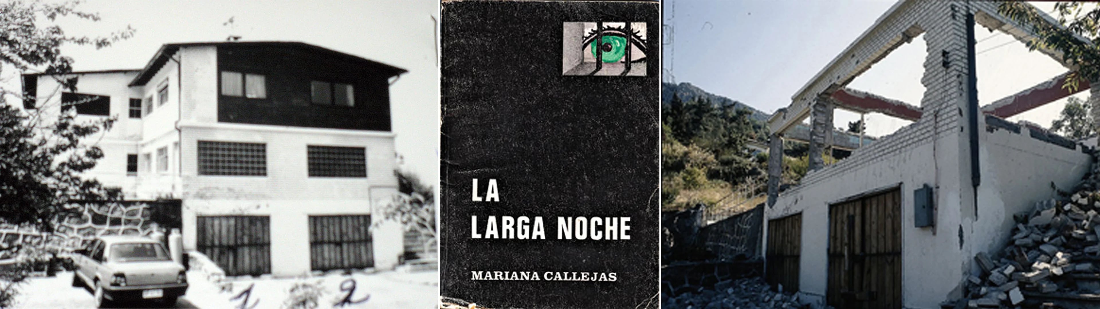 La casa de Callejas (Canales, en la novela de Bolaño), ayer y hoy