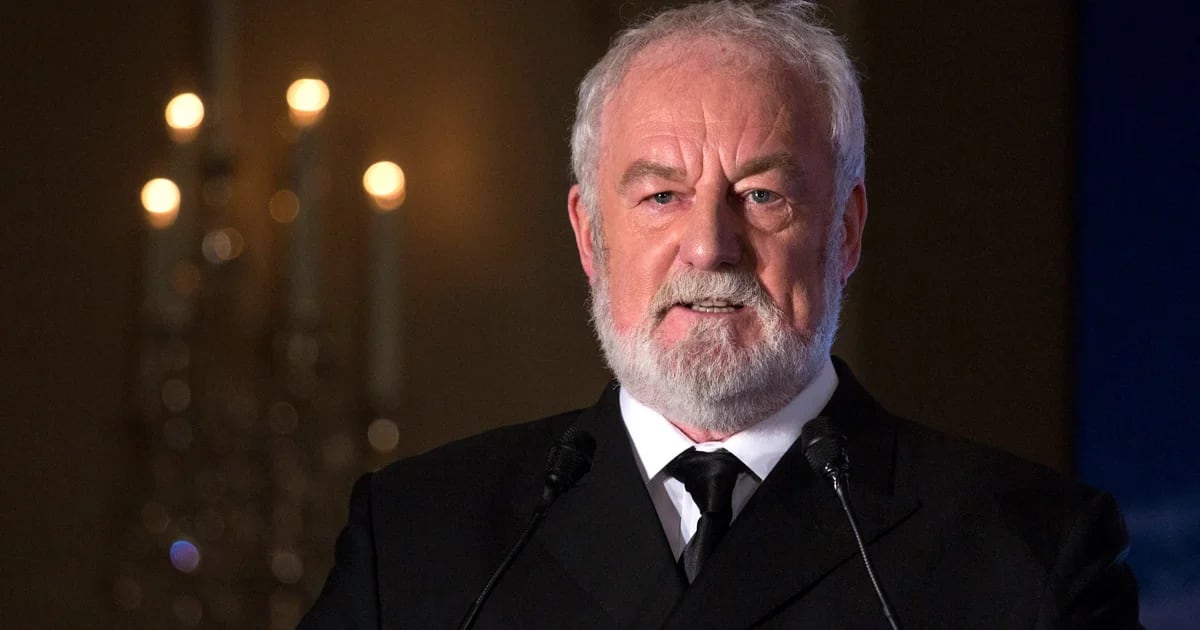 British actor Bernard Hill, recognized for his roles in “The Lord of ...