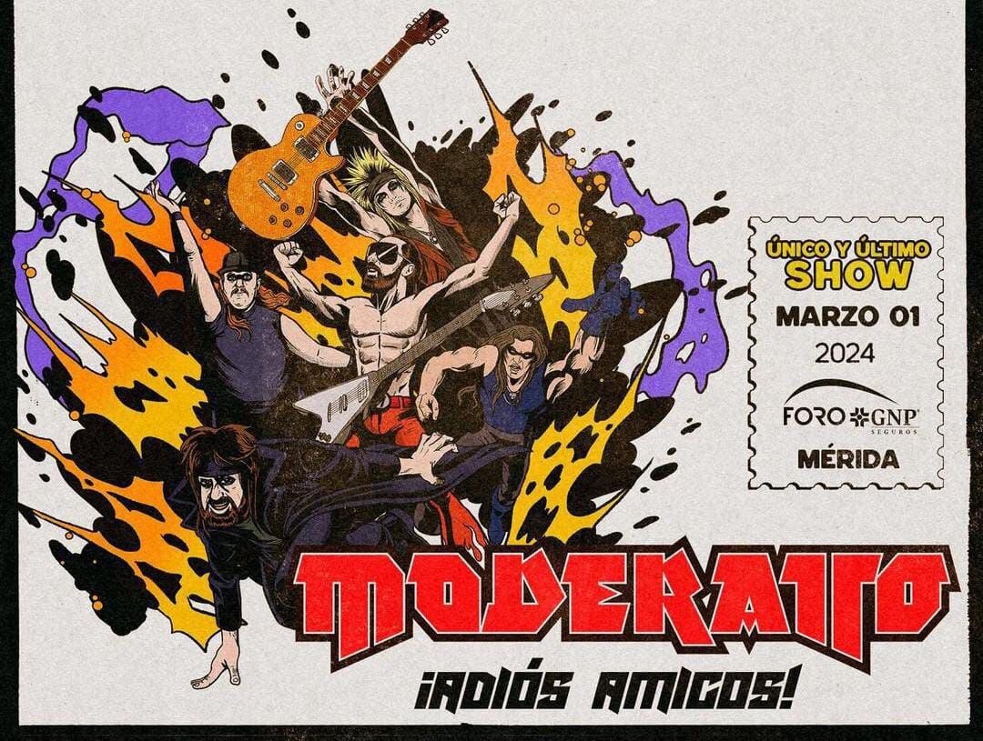 El último concierto anunciado de Moderatto será en Mérida. (Captura)